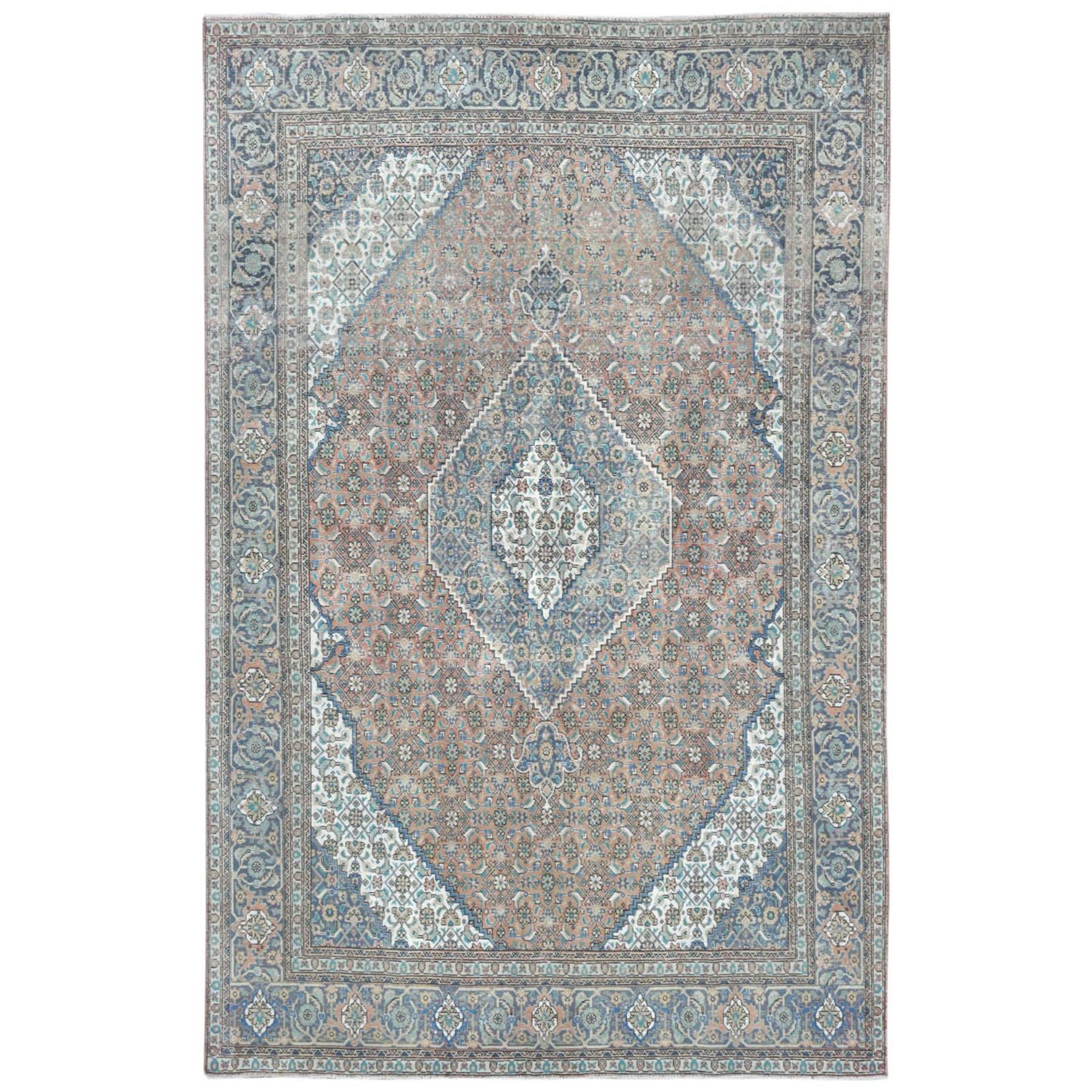 Overdyed & Vintage Rugs LUV729963